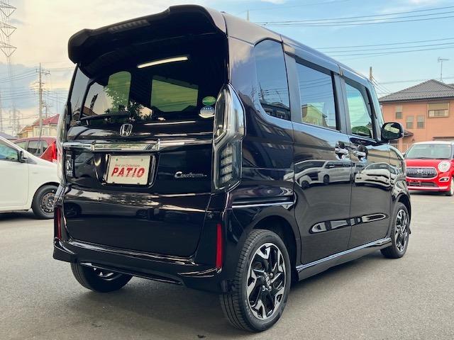 Ｎ－ＢＯＸカスタム Ｇ・ＥＸターボホンダセンシング　ナビ／Ｂｌｕｅｔｏｏｔｈ／フルセグＴＶ／両側電動スライドドア／ＥＴＣ／アダプティブクルーズコントロール／サンシェード／レーンアシスト機能／横滑り防止機能／スマートキー／ハーフレザー（10枚目）
