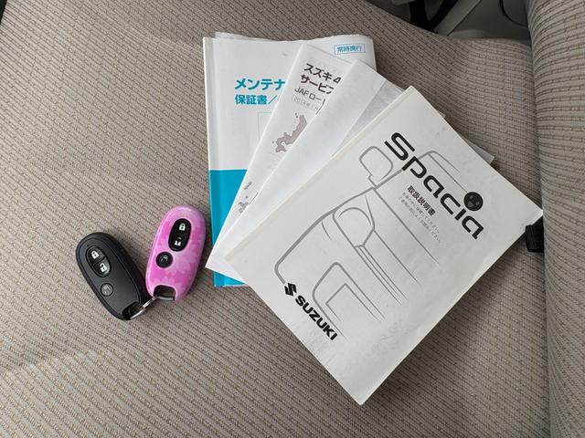 スペーシア Ｘ　衝突軽減　片側電動　Ｉストップ　スマキー　フルフラット　横滑り防止　ＡＢＳ　電格ミラー　ベンチシート　ＣＤ　運転席エアバッグ　助手席エアバッグ　エアコン　パワーウィンドウ　パワーステアリング（17枚目）