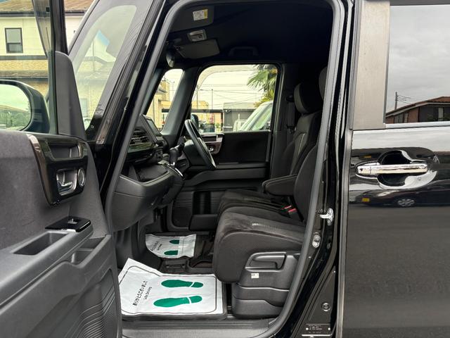 Ｎ－ＢＯＸカスタム Ｇ・ＥＸホンダセンシング　衝突軽減　レーンキープ　アダプティブクルーズ　片側電動　シートヒーター　ナビ　フルセグ　Ｂカメラ　Ｂｌｕｅｔｏｏｔｈオーディオ　ＥＴＣ　Ｉストップ　ＬＥＤヘッドライト　１６インチＡＷ　スマキー（50枚目）