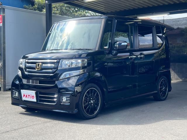Ｎ－ＢＯＸカスタム Ｇ　ターボＳＳブラックスタイルパッケージ　衝突軽減　オートクルーズ　両側電動　シートヒーター　ナビ　ワンセグ　Ｂカメラ　Ｂｌｕｅｔｏｏｔｈオーディオ　ＥＴＣ　Ｉストップ　ＬＥＤヘッドライト　１５インチＡＷ　スマキー　禁煙車（54枚目）