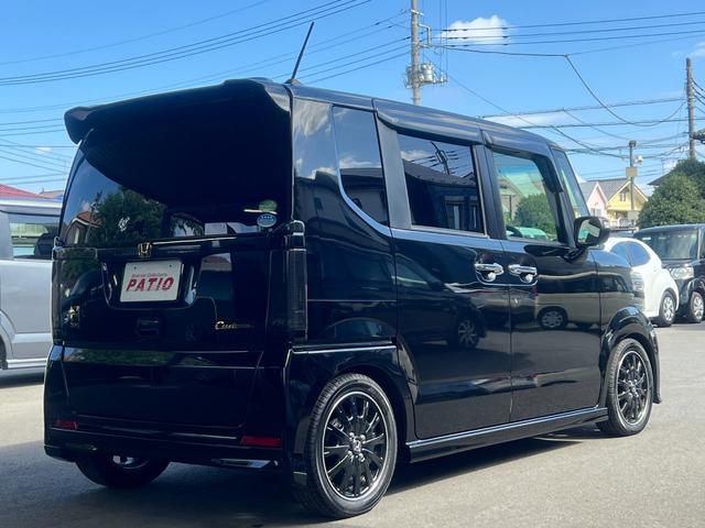 Ｎ－ＢＯＸカスタム Ｇ　ターボＳＳブラックスタイルパッケージ　衝突軽減　オートクルーズ　両側電動　シートヒーター　ナビ　ワンセグ　Ｂカメラ　Ｂｌｕｅｔｏｏｔｈオーディオ　ＥＴＣ　Ｉストップ　ＬＥＤヘッドライト　１５インチＡＷ　スマキー　禁煙車（55枚目）