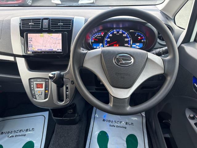 ムーヴ カスタム　Ｘ　ナビ　ワンセグ　ＥＴＣ　Ｉストップ　ＬＥＤヘッドライト　１４インチＡＷ　スマキー　禁煙車　フルフラット　ＡＢＳ　オートライト　電格ミラー　ベンチシート　ＣＤ　運転席エアバッグ（40枚目）