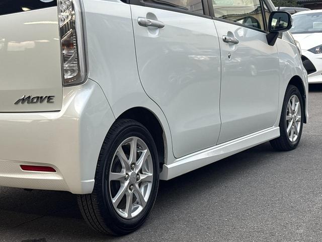 ムーヴ カスタム　Ｘ　ナビ　ワンセグ　ＥＴＣ　Ｉストップ　ＬＥＤヘッドライト　１４インチＡＷ　スマキー　禁煙車　フルフラット　ＡＢＳ　オートライト　電格ミラー　ベンチシート　ＣＤ　運転席エアバッグ（55枚目）