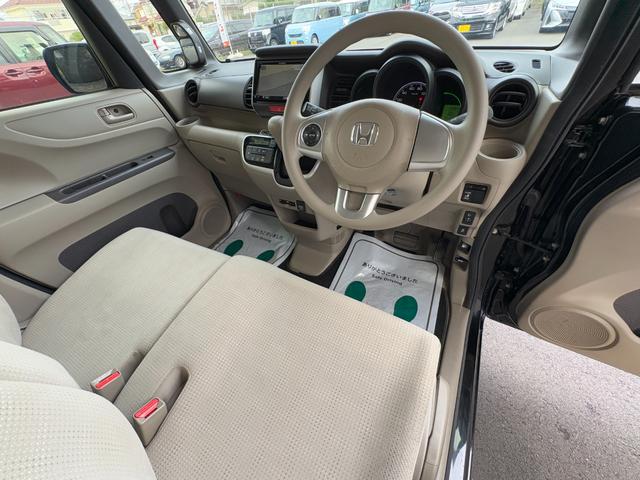 Ｎ－ＢＯＸ Ｇ・Ｌパッケージ　片側電動　ナビ　ワンセグ　Ｂカメラ　ＥＴＣ　Ｉストップ　スマキー　禁煙車　フルフラット　ＡＢＳ　電格ミラー　ベンチシート　ＣＤ　ＤＶＤ再生　運転席エアバッグ　助手席エアバッグ　エアコン（29枚目）