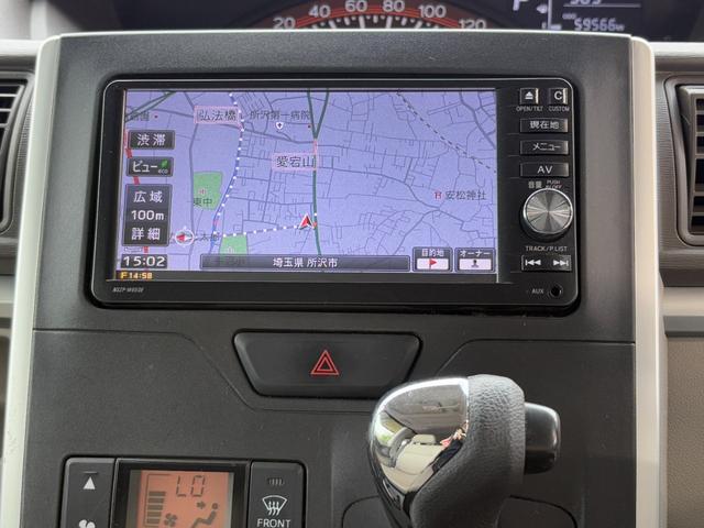 タント Ｘ　ＳＡ　衝突軽減　片側電動　ナビ　フルセグ　Ｂｌｕｅｔｏｏｔｈオーディオ　Ｉストップ　スマキー　禁煙車　ＡＢＳ　オートライト　ベンチシート　ＣＤ　ＤＶＤ再生　運転席エアバッグ　助手席エアバッグ　エアコン（4枚目）