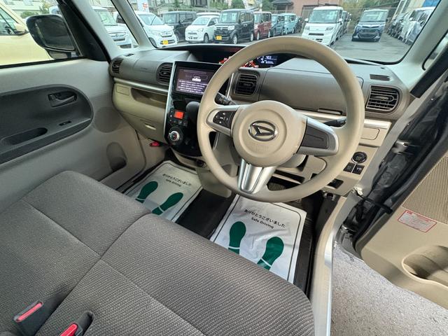 タント Ｘ　片側電動　Ｂカメラ　ＥＴＣ　Ｉストップ　スマキー　禁煙車　フルフラット　ＡＢＳ　オートライト　電格ミラー　ベンチシート　ＣＤ　ＤＶＤ再生　運転席エアバッグ　助手席エアバッグ　エアコン（24枚目）