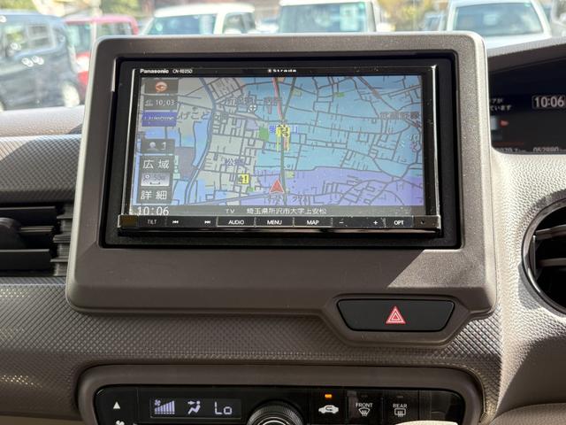 Ｎ－ＢＯＸ Ｇホンダセンシング　衝突軽減　レーンキープ　アダプティブクルーズ　両側スライド　ナビ　フルセグ　Ｂカメラ　Ｂｌｕｅｔｏｏｔｈオーディオ　ＥＴＣ　Ｉストップ　ＬＥＤヘッドライト　スマキー　禁煙車　フルフラット（4枚目）