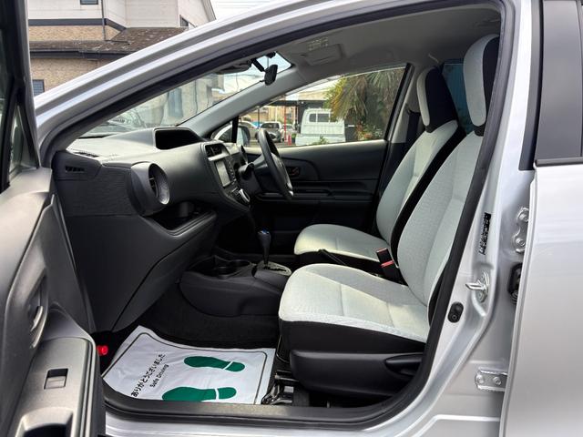アクア L ナビ Bカメラ ETC キーレス 禁煙車 記録簿 横滑り防止 ABS オートハイビーム 電格ミラー CD 運転席エアバッグ 助手席エアバッグ エアコン パワーウィンドウ(46枚目)