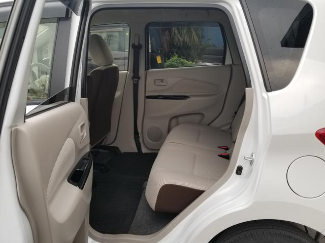 デイズ X 衝突軽減 全周囲カメラ Fカメラ サイドカメラ Bカメラ Iストップ スマキー 禁煙車 フルフラット 横滑り防止 ABS 電格ミラー ベンチシート CD 運転席エアバッグ 助手席エアバッグ(43枚目)