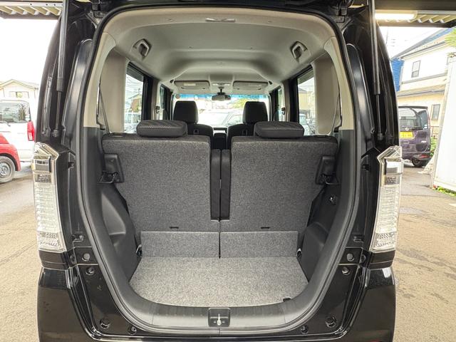 N-BOXカスタム G・ターボAパッケージ ターボ 衝突軽減 オートクルーズ 両側電動 シートヒーター ナビ フルセグ Bカメラ Bluetoothオーディオ Iストップ HID 15インチAW スマキー 禁煙車 フルフラット 横滑り防止(12枚目)