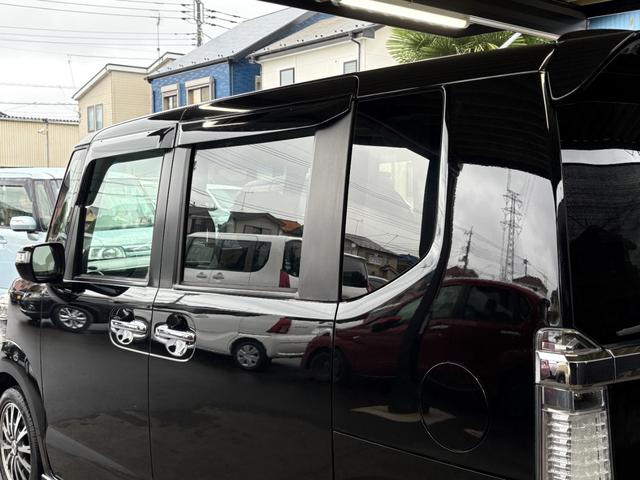 N-BOXカスタム G・ターボAパッケージ ターボ 衝突軽減 オートクルーズ 両側電動 シートヒーター ナビ フルセグ Bカメラ Bluetoothオーディオ Iストップ HID 15インチAW スマキー 禁煙車 フルフラット 横滑り防止(60枚目)