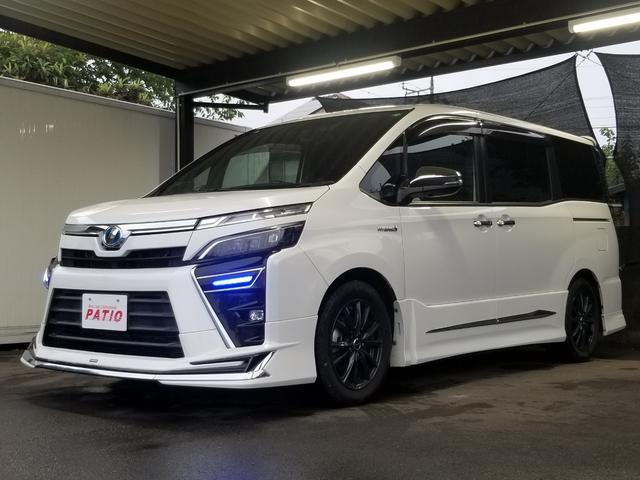 ヴォクシー ハイブリッドZS 煌 衝突軽減 レーンキープ オートクルーズ 両側電動 シートヒーター ナビ フルセグ Bカメラ Bluetoothオーディオ 後席モニター ETC2.0 LEDヘッドライト 16インチAW スマキー(58枚目)