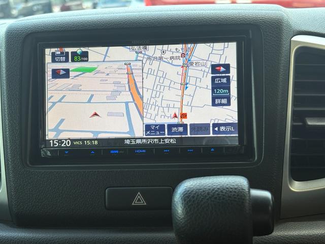 スペーシア G 両側スライド ナビ フルセグ Bカメラ Bluetoothオーディオ ETC Iストップ スマキー 禁煙車 ABS 電格ミラー ベンチシート CD DVD再生 運転席エアバッグ 助手席エアバッグ(4枚目)