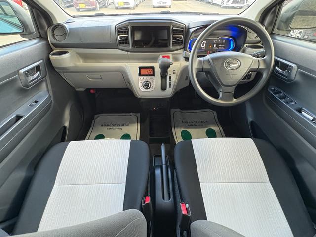 ミライース G SAIII 衝突軽減 レーンキープ Iストップ LEDヘッドライト 14インチAW スマキー フルフラット 横滑り防止 ABS オートハイビーム オートライト 電格ミラー 運転席エアバッグ 助手席エアバッグ(3枚目)