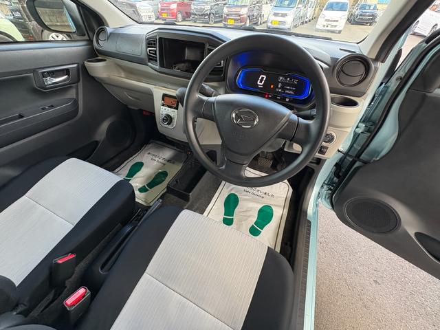 ミライース G SAIII 衝突軽減 レーンキープ Iストップ LEDヘッドライト 14インチAW スマキー フルフラット 横滑り防止 ABS オートハイビーム オートライト 電格ミラー 運転席エアバッグ 助手席エアバッグ(23枚目)