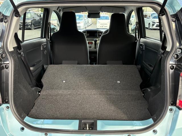 ミライース G SAIII 衝突軽減 レーンキープ Iストップ LEDヘッドライト 14インチAW スマキー フルフラット 横滑り防止 ABS オートハイビーム オートライト 電格ミラー 運転席エアバッグ 助手席エアバッグ(26枚目)