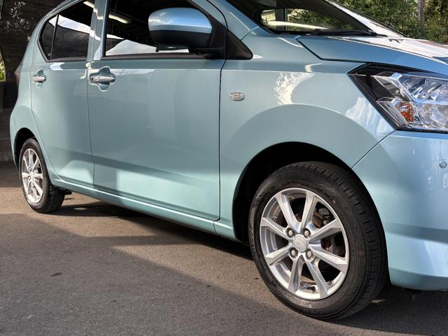 ミライース G SAIII 衝突軽減 レーンキープ Iストップ LEDヘッドライト 14インチAW スマキー フルフラット 横滑り防止 ABS オートハイビーム オートライト 電格ミラー 運転席エアバッグ 助手席エアバッグ(45枚目)