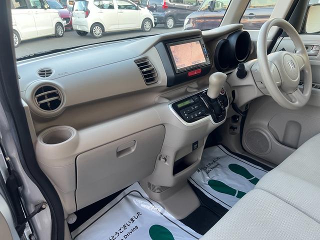 N-BOX C 両側スライド ナビ フルセグ Iストップ スマキー 禁煙車 フルフラット ABS 電格ミラー ベンチシート CD DVD再生 運転席エアバッグ(40枚目)