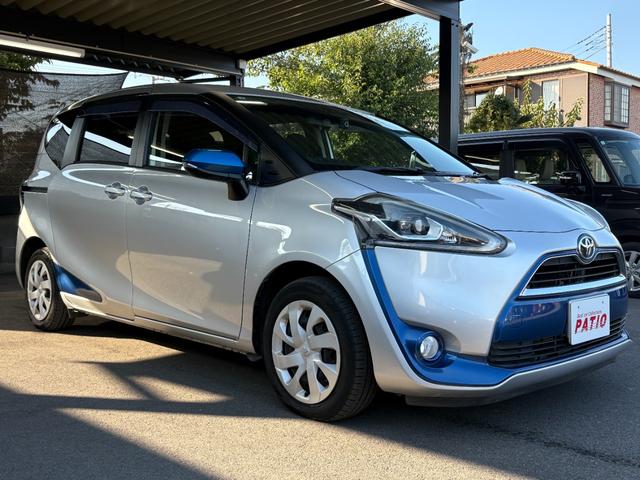 シエンタ X 片側電動 ナビ フルセグ Bカメラ Bluetoothオーディオ ETC Iストップ LEDヘッドライト キーレス 禁煙車 3列 フルフラット ABS(18枚目)