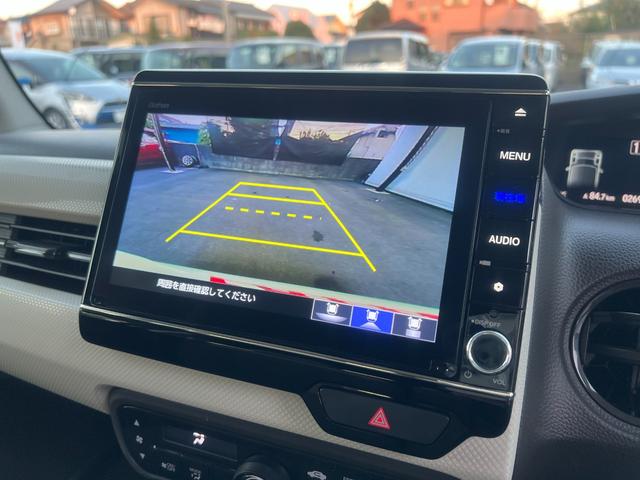 N-BOX G 衝突軽減 レーンキープ 障害物センサー アダプティブクルーズ 片側電動 シートヒーター ナビ フルセグ Bカメラ Bluetoothオーディオ ETC Iストップ LEDヘッドライト スマキー 禁煙車(6枚目)