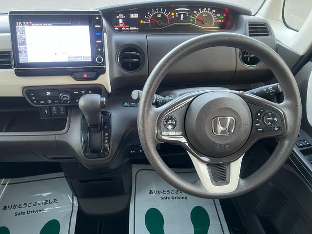 N-BOX G 衝突軽減 レーンキープ 障害物センサー アダプティブクルーズ 片側電動 シートヒーター ナビ フルセグ Bカメラ Bluetoothオーディオ ETC Iストップ LEDヘッドライト スマキー 禁煙車(38枚目)