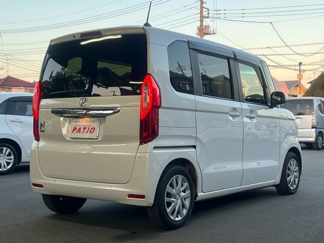 N-BOX G 衝突軽減 レーンキープ 障害物センサー アダプティブクルーズ 片側電動 シートヒーター ナビ フルセグ Bカメラ Bluetoothオーディオ ETC Iストップ LEDヘッドライト スマキー 禁煙車(58枚目)