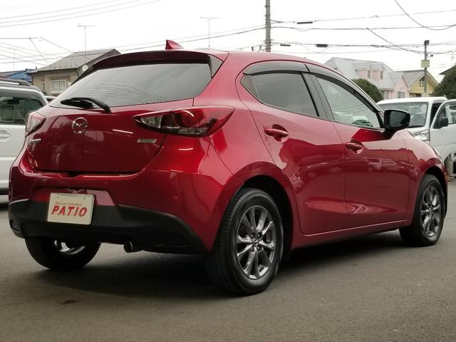 デミオ 13Sツーリング 衝突軽減 レーンキープ 障害物センサー シートヒーター ナビ フルセグ 全周囲カメラ Fカメラ サイドカメラ Bカメラ Bluetoothオーディオ ETC Iストップ LEDヘッドライト(51枚目)