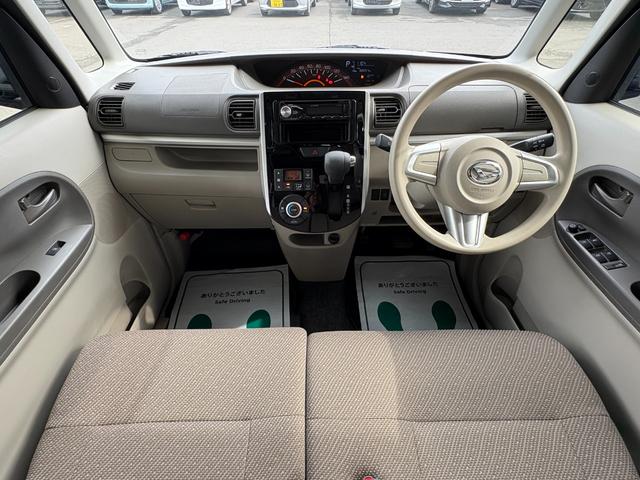 タント Ｘ　片側電動　ＥＴＣ　Ｉストップ　スマキー　禁煙車　フルフラット　ＡＢＳ　オートライト　電格ミラー　ベンチシート　ＣＤ　運転席エアバッグ　助手席エアバッグ　エアコン　パワーウィンドウ　パワーステアリング（3枚目）