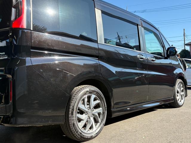 ステップワゴンスパーダ スパーダアドバンスパッケージα　オートクルーズ　片側電動　ナビ　フルセグ　Ｂカメラ　Ｂｌｕｅｔｏｏｔｈオーディオ　後席モニター　ＥＴＣ　Ｉストップ　１６インチＡＷ　スマキー　禁煙車　３列　フルフラット　横滑り防止　ＡＢＳ（63枚目）