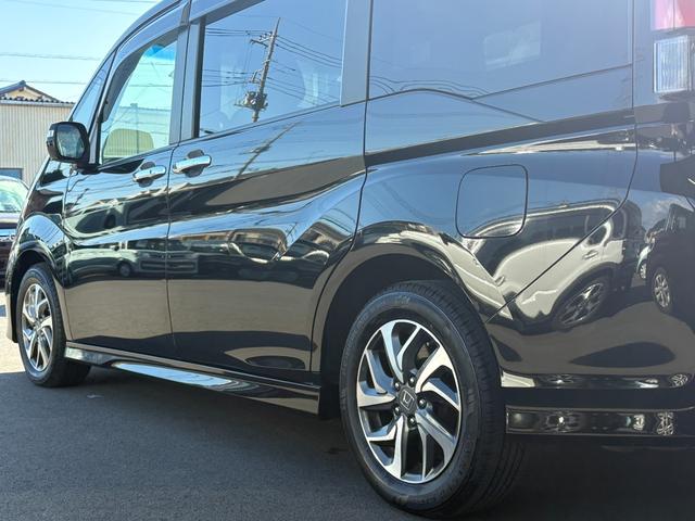 ステップワゴンスパーダ スパーダアドバンスパッケージα　オートクルーズ　片側電動　ナビ　フルセグ　Ｂカメラ　Ｂｌｕｅｔｏｏｔｈオーディオ　後席モニター　ＥＴＣ　Ｉストップ　１６インチＡＷ　スマキー　禁煙車　３列　フルフラット　横滑り防止　ＡＢＳ（65枚目）