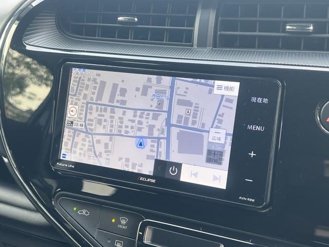 アクア Ｓスタイルブラック　衝突軽減　レーンキープ　障害物センサー　ナビ　フルセグ　Ｂカメラ　Ｂｌｕｅｔｏｏｔｈオーディオ　ＥＴＣ　ＬＥＤヘッドライト　スマキー　禁煙車　ＡＢＳ　オートハイビーム　電格ミラー　ＣＤ　ＤＶＤ再生（4枚目）