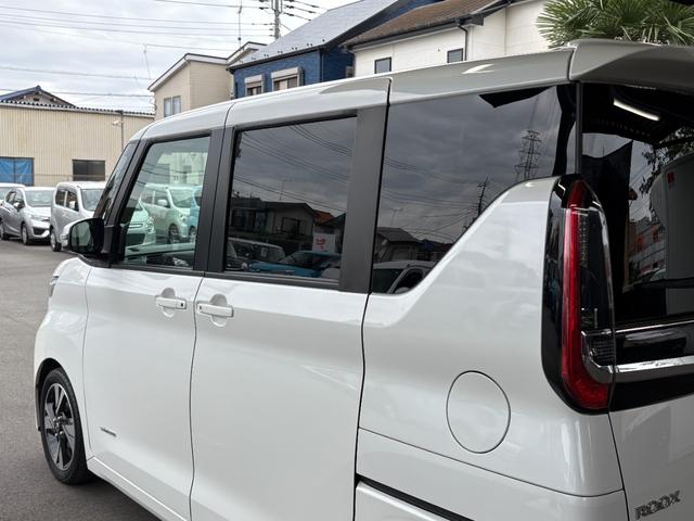 ルークス ハイウェイスター　Ｇターボ　ターボ　衝突軽減　レーンキープ　障害物センサー　片側電動　ナビ　フルセグ　全周囲カメラ　Ｆカメラ　サイドカメラ　Ｂカメラ　ＥＴＣ　Ｉストップ　ＬＥＤヘッドライト　スマキー　禁煙車　ＡＢＳ（64枚目）