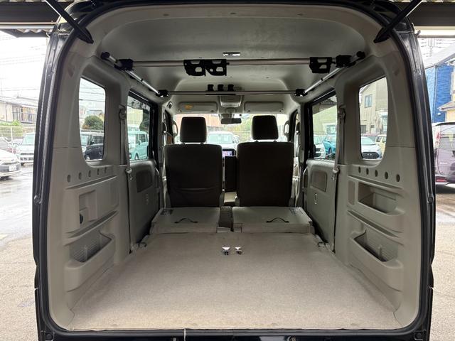 スクラムワゴン PXターボ ターボ 衝突軽減 両側スライド ナビ ワンセグ Bカメラ Bluetoothオーディオ ETC スマキー 禁煙車 記録簿 フルフラット ABS 電格ミラー ベンチシート CD DVD再生(34枚目)