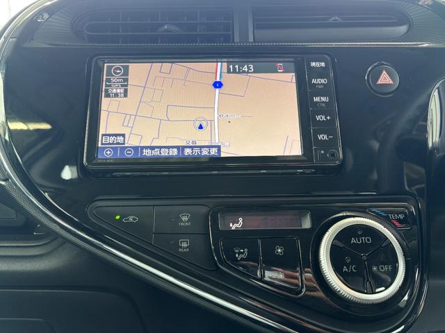 アクア Ｓビジネスパッケージ　衝突軽減　レーンキープ　障害物センサー　ナビ　ワンセグ　Ｂカメラ　Ｂｌｕｅｔｏｏｔｈオーディオ　ＥＴＣ２．０　スマキー　禁煙車　ＡＢＳ　オートハイビーム　オートライト　電格ミラー　ＣＤ（4枚目）