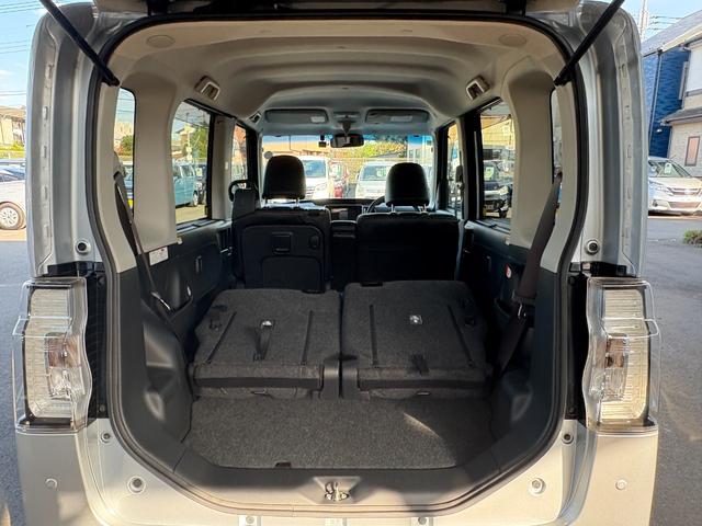 タント カスタムＸ　トップエディションＳＡＩＩＩ　衝突軽減　レーンキープ　障害物センサー　片側電動　ハーフレザー　シートヒーター　ナビ　フルセグ　Ｂカメラ　Ｉストップ　ＬＥＤヘッドライト　１４インチＡＷ　スマキー　禁煙車　フルフラット　ＡＢＳ（28枚目）