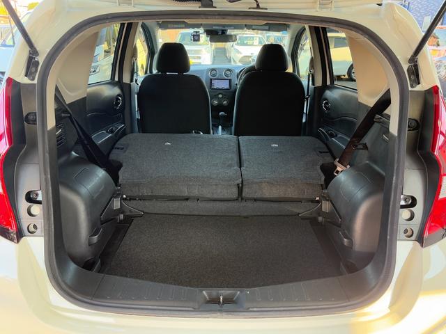 ノート Ｘ　衝突軽減　レーンキープ　障害物センサー　ナビ　ワンセグ　Ｂカメラ　Ｂｌｕｅｔｏｏｔｈオーディオ　ＥＴＣ　Ｉストップ　スマキー　禁煙車　ＡＢＳ　オートライト　電格ミラー　運転席エアバッグ（35枚目）