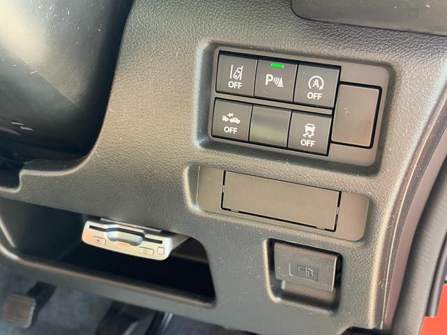 ハスラー ハイブリッドＸターボ　衝突軽減　レーンキープ　障害物センサー　アダプティブクルーズ　シートヒーター　ナビ　フルセグ　Ｂｌｕｅｔｏｏｔｈオーディオ　ＥＴＣ　Ｉストップ　ＬＥＤヘッドライト　１５インチＡＷ　スマキー（7枚目）