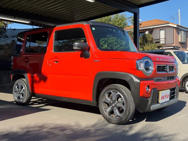 ハスラー ハイブリッドＸターボ　衝突軽減　レーンキープ　障害物センサー　アダプティブクルーズ　シートヒーター　ナビ　フルセグ　Ｂｌｕｅｔｏｏｔｈオーディオ　ＥＴＣ　Ｉストップ　ＬＥＤヘッドライト　１５インチＡＷ　スマキー（18枚目）