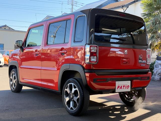 ハスラー ハイブリッドＸターボ　衝突軽減　レーンキープ　障害物センサー　アダプティブクルーズ　シートヒーター　ナビ　フルセグ　Ｂｌｕｅｔｏｏｔｈオーディオ　ＥＴＣ　Ｉストップ　ＬＥＤヘッドライト　１５インチＡＷ　スマキー（19枚目）