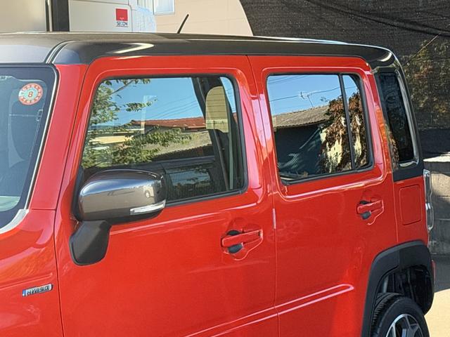 ハスラー ハイブリッドＸターボ　衝突軽減　レーンキープ　障害物センサー　アダプティブクルーズ　シートヒーター　ナビ　フルセグ　Ｂｌｕｅｔｏｏｔｈオーディオ　ＥＴＣ　Ｉストップ　ＬＥＤヘッドライト　１５インチＡＷ　スマキー（23枚目）