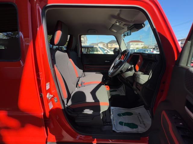 ハスラー ハイブリッドＸターボ　衝突軽減　レーンキープ　障害物センサー　アダプティブクルーズ　シートヒーター　ナビ　フルセグ　Ｂｌｕｅｔｏｏｔｈオーディオ　ＥＴＣ　Ｉストップ　ＬＥＤヘッドライト　１５インチＡＷ　スマキー（27枚目）