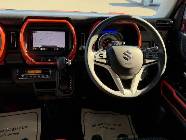 ハスラー ハイブリッドＸターボ　衝突軽減　レーンキープ　障害物センサー　アダプティブクルーズ　シートヒーター　ナビ　フルセグ　Ｂｌｕｅｔｏｏｔｈオーディオ　ＥＴＣ　Ｉストップ　ＬＥＤヘッドライト　１５インチＡＷ　スマキー（36枚目）