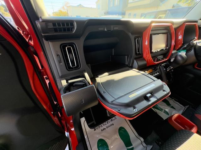 ハスラー ハイブリッドＸターボ　衝突軽減　レーンキープ　障害物センサー　アダプティブクルーズ　シートヒーター　ナビ　フルセグ　Ｂｌｕｅｔｏｏｔｈオーディオ　ＥＴＣ　Ｉストップ　ＬＥＤヘッドライト　１５インチＡＷ　スマキー（40枚目）