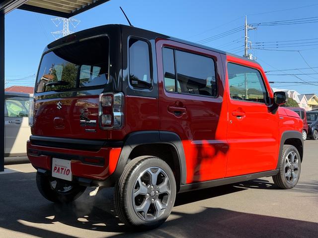 ハスラー ハイブリッドＸターボ　衝突軽減　レーンキープ　障害物センサー　アダプティブクルーズ　シートヒーター　ナビ　フルセグ　Ｂｌｕｅｔｏｏｔｈオーディオ　ＥＴＣ　Ｉストップ　ＬＥＤヘッドライト　１５インチＡＷ　スマキー（54枚目）