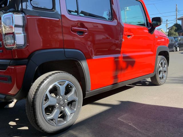 ハスラー ハイブリッドＸターボ　衝突軽減　レーンキープ　障害物センサー　アダプティブクルーズ　シートヒーター　ナビ　フルセグ　Ｂｌｕｅｔｏｏｔｈオーディオ　ＥＴＣ　Ｉストップ　ＬＥＤヘッドライト　１５インチＡＷ　スマキー（62枚目）