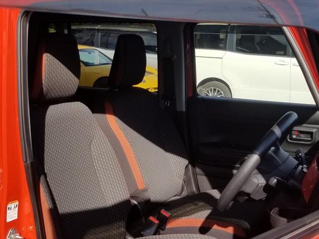 ハスラー ハイブリッドＧターボ　衝突軽減　レーンキープ　障害物センサー　アダプティブクルーズ　シートヒーター　ナビ　フルセグ　Ｂカメラ　Ｂｌｕｅｔｏｏｔｈオーディオ　ＥＴＣ　スマキー　フルフラット　横滑り防止　ＡＢＳ　オートライト（12枚目）