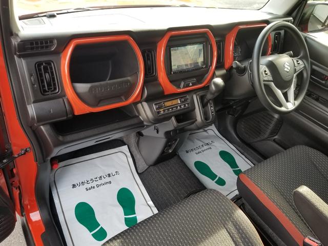 ハスラー ハイブリッドＧターボ　衝突軽減　レーンキープ　障害物センサー　アダプティブクルーズ　シートヒーター　ナビ　フルセグ　Ｂカメラ　Ｂｌｕｅｔｏｏｔｈオーディオ　ＥＴＣ　スマキー　フルフラット　横滑り防止　ＡＢＳ　オートライト（47枚目）