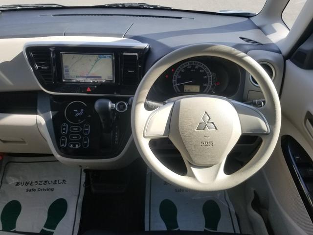 ｅＫスペース Ｇ　ｅ－アシスト　衝突軽減　片側電動　ナビ　フルセグ　Ｂカメラ　後席モニター　ＥＴＣ　Ｉストップ　スマキー　フルフラット　横滑り防止　ＡＢＳ　電格ミラー　ベンチシート　ＣＤ　ＤＶＤ再生　運転席エアバッグ　エアコン（38枚目）