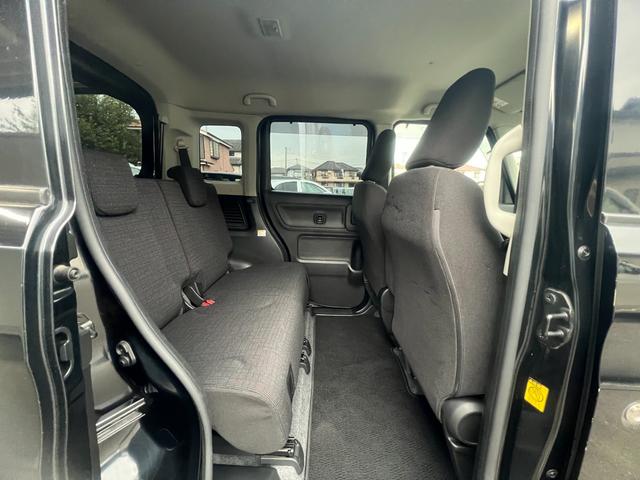 スペーシア ハイブリッドＧ　衝突軽減　レーンキープ　障害物センサー　両側スライド　Ｂｌｕｅｔｏｏｔｈオーディオ　ＥＴＣ　Ｉストップ　スマキー　禁煙車　フルフラット　ＡＢＳ　オートハイビーム　オートライト　電格ミラー　ベンチシート（26枚目）