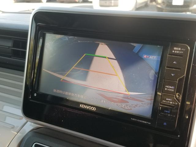 スペーシア ハイブリッドX 衝突軽減 レーンキープ 障害物センサー 両側電動 シートヒーター ナビ ワンセグ Bカメラ Bluetoothオーディオ ETC Iストップ スマキー 禁煙車 記録簿 フルフラット 横滑り防止 ABS(6枚目)